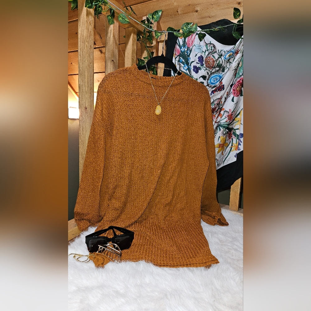 Cozy Mustard Sweater